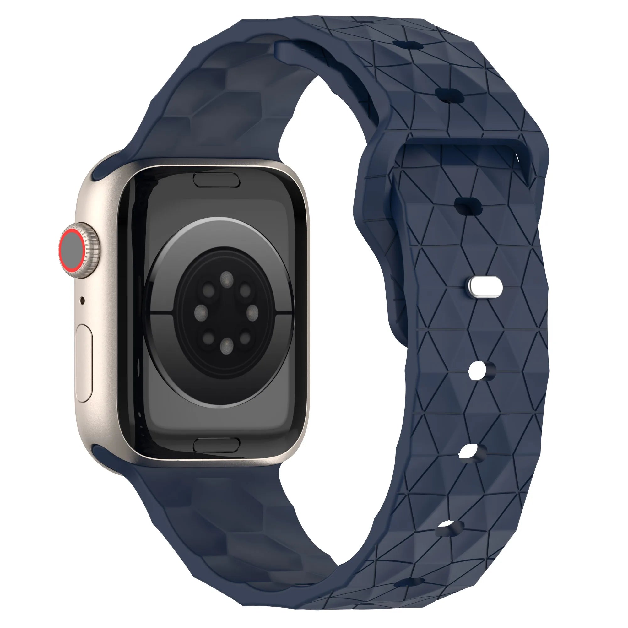 Apple Watch Armband Silikon, Fußball-Muster