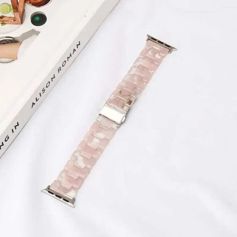 Apple Watch Armband Harz, Luxus Gliederkette