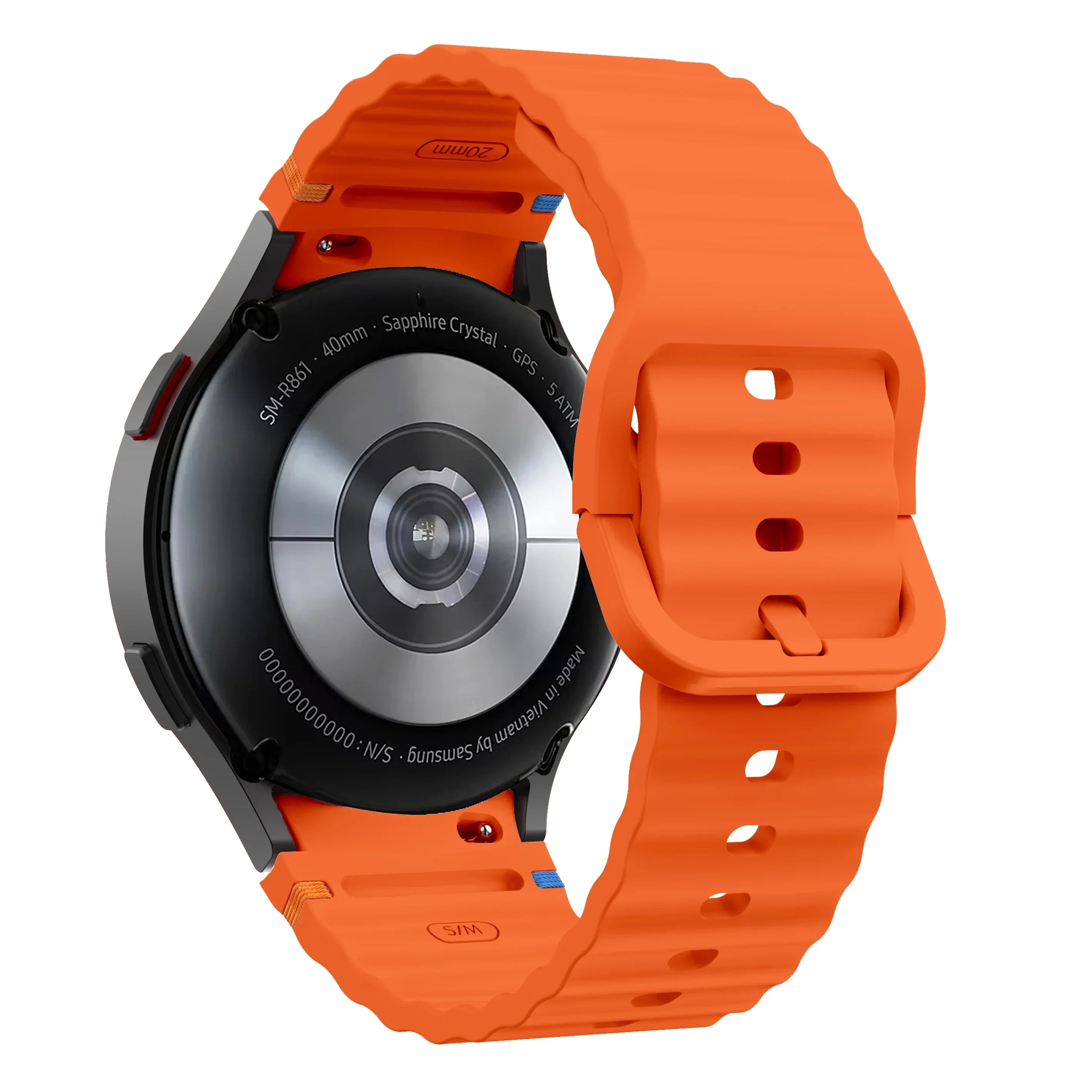 Samsung Watch Armband Silikon, Original Style