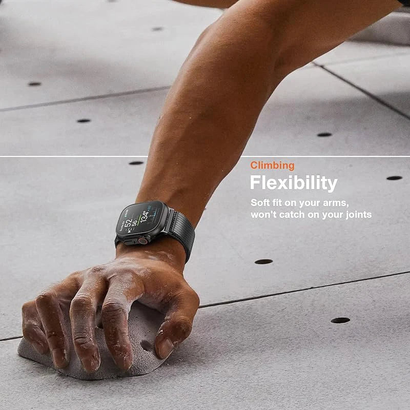 Apple Watch Armband Milanaise, Titan Edition