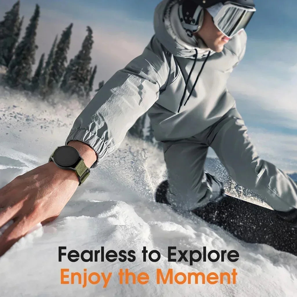 Samsung Watch Armband Nylon, Camouflage