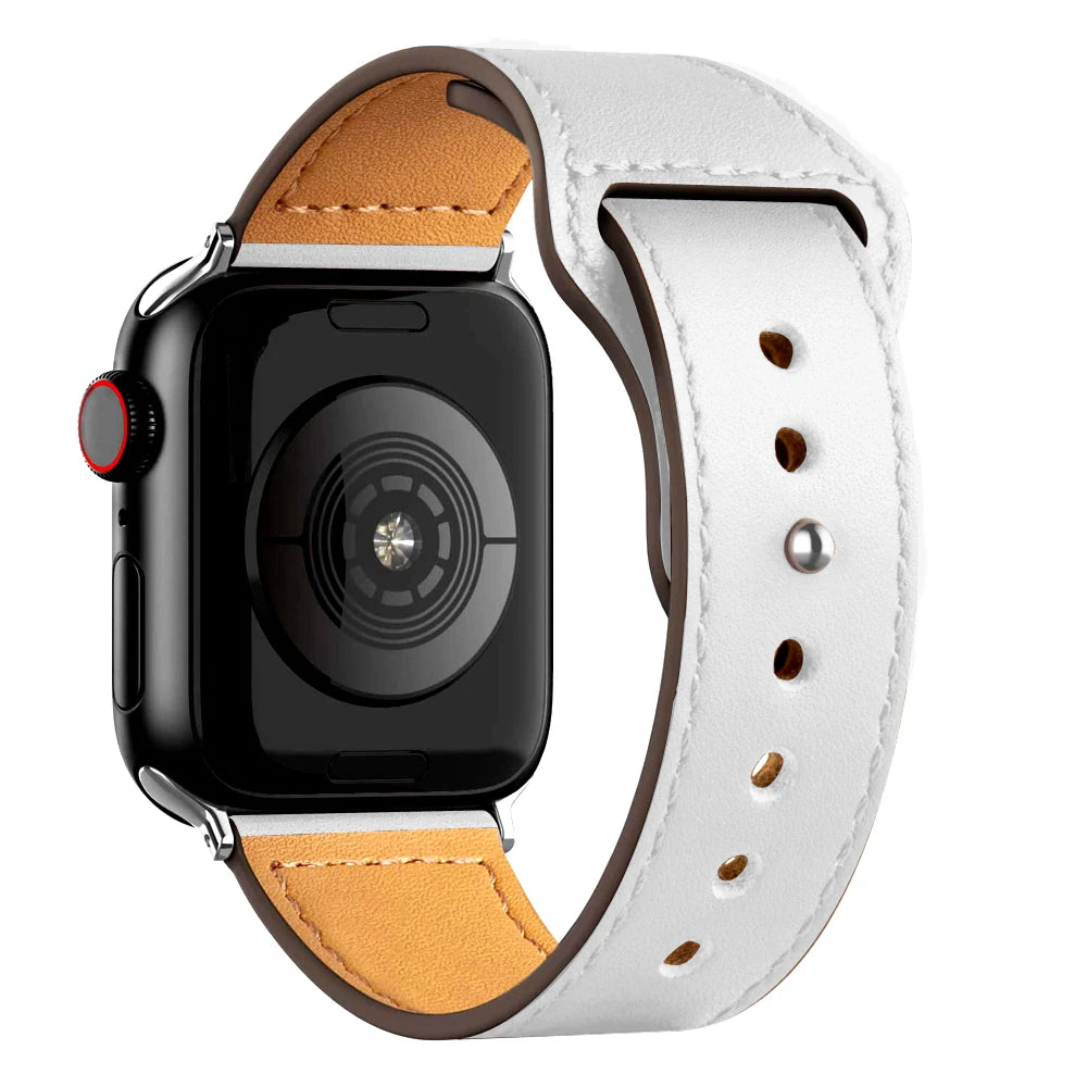 Apple Watch Armband Leder, Klassisch