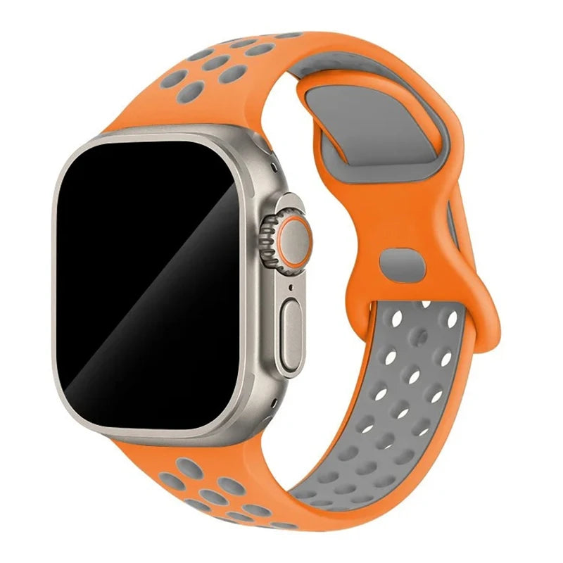 Apple Watch Armband Silikon, Sprenkel-Design
