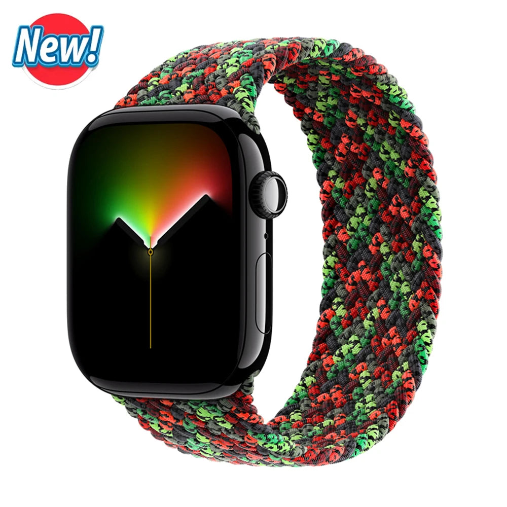 Apple Watch Armband Nylon, Geflochten Solo
