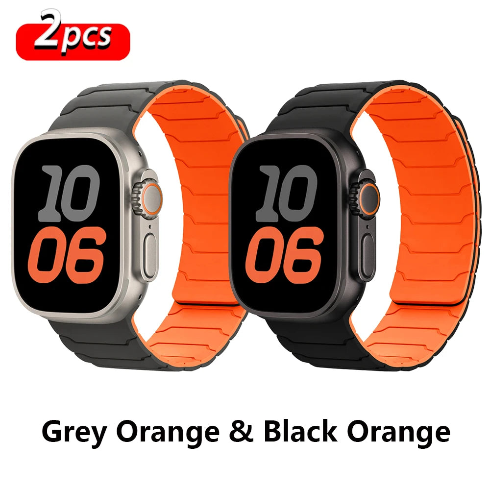Apple Watch Armband Magnetisch, Silikon
