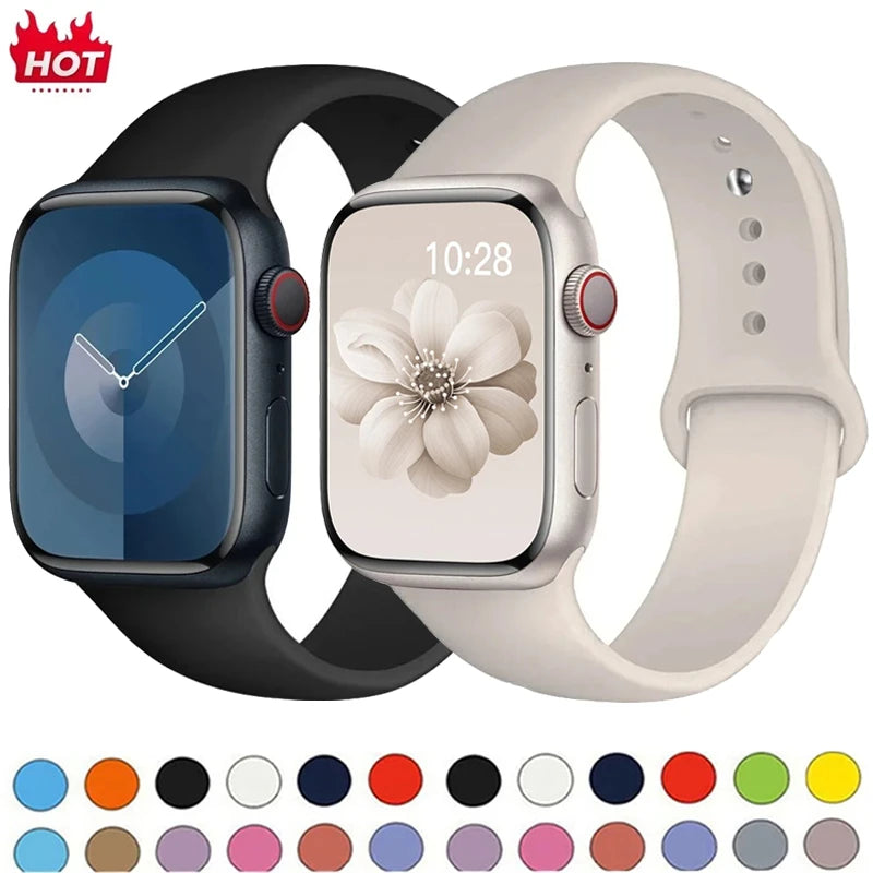 Apple Watch Armband Silikon, Sportarmband