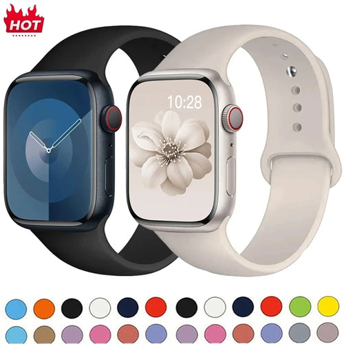Apple Watch Armband Silikon, Sportarmband