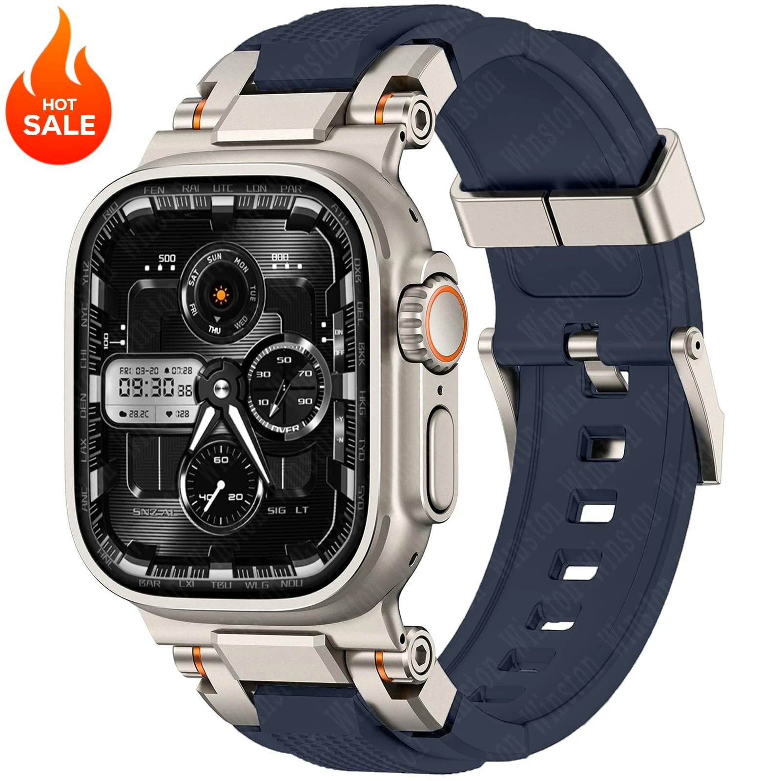 Apple Watch Armband TPU, Sport Herren