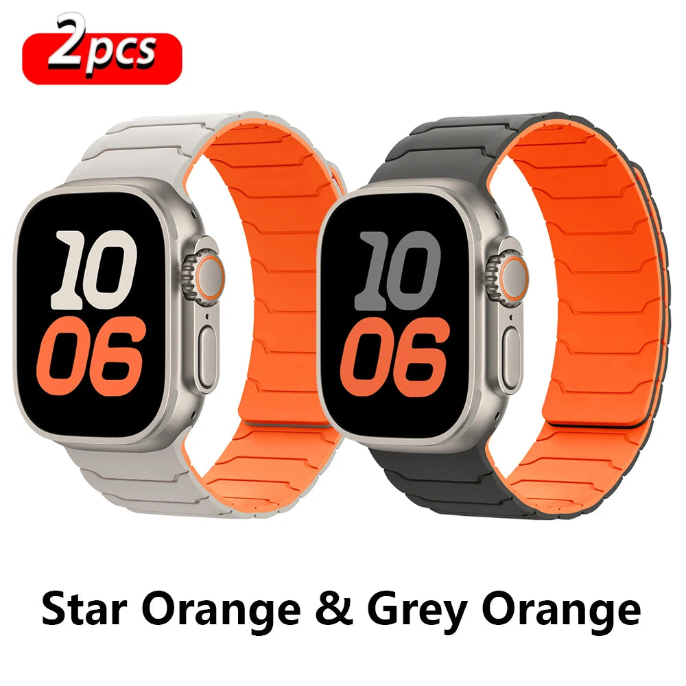 Apple Watch Armband Magnetisch, Silikon