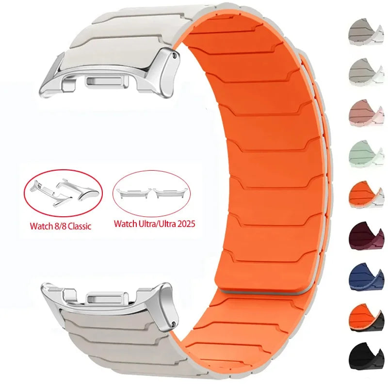 Samsung Watch Armband Silikon, Magnetisch