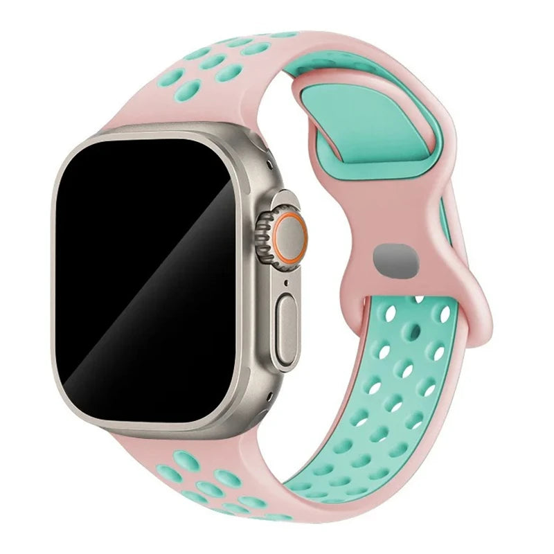 Apple Watch Armband Silikon, Sprenkel-Design