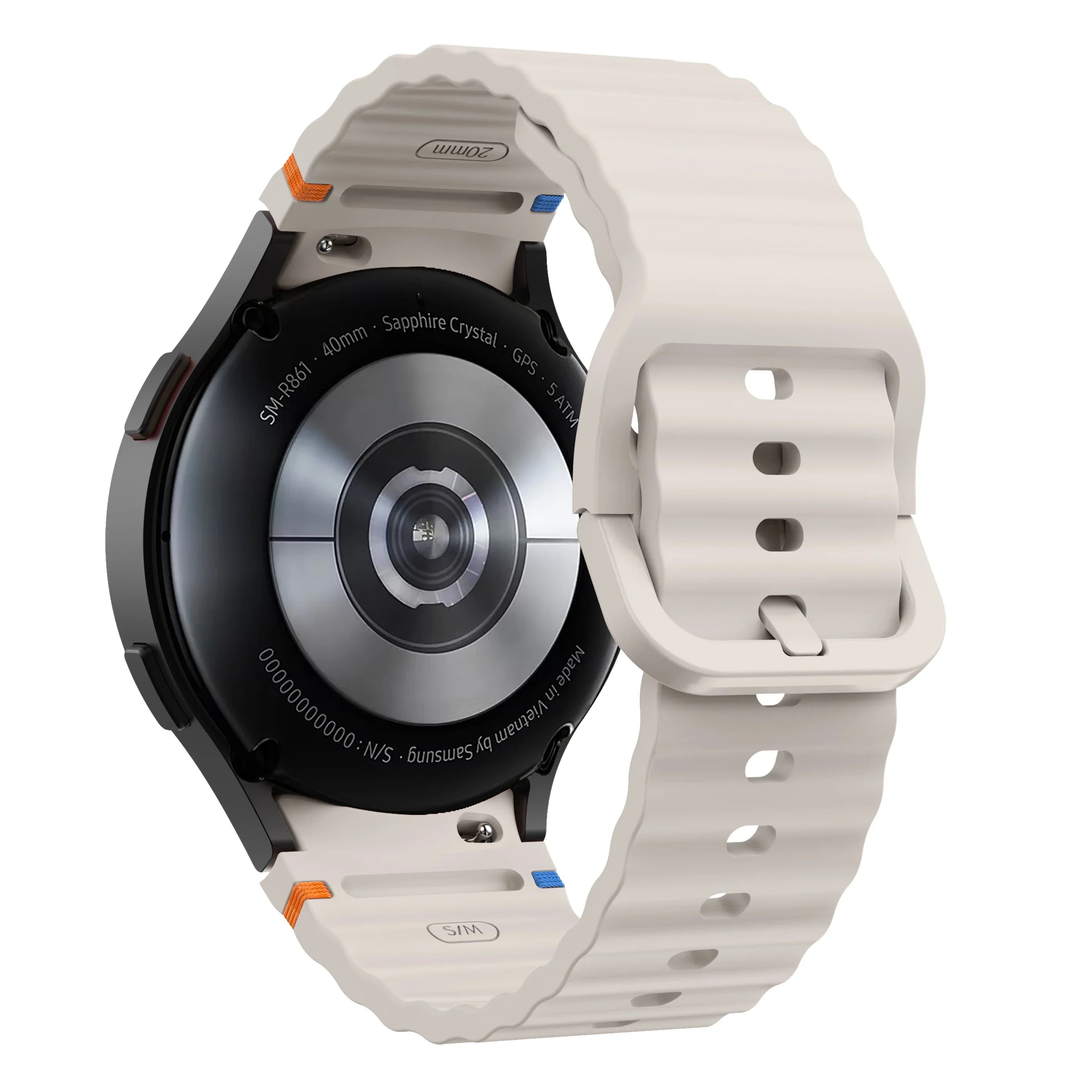 Samsung Watch Armband Silikon, Original Style