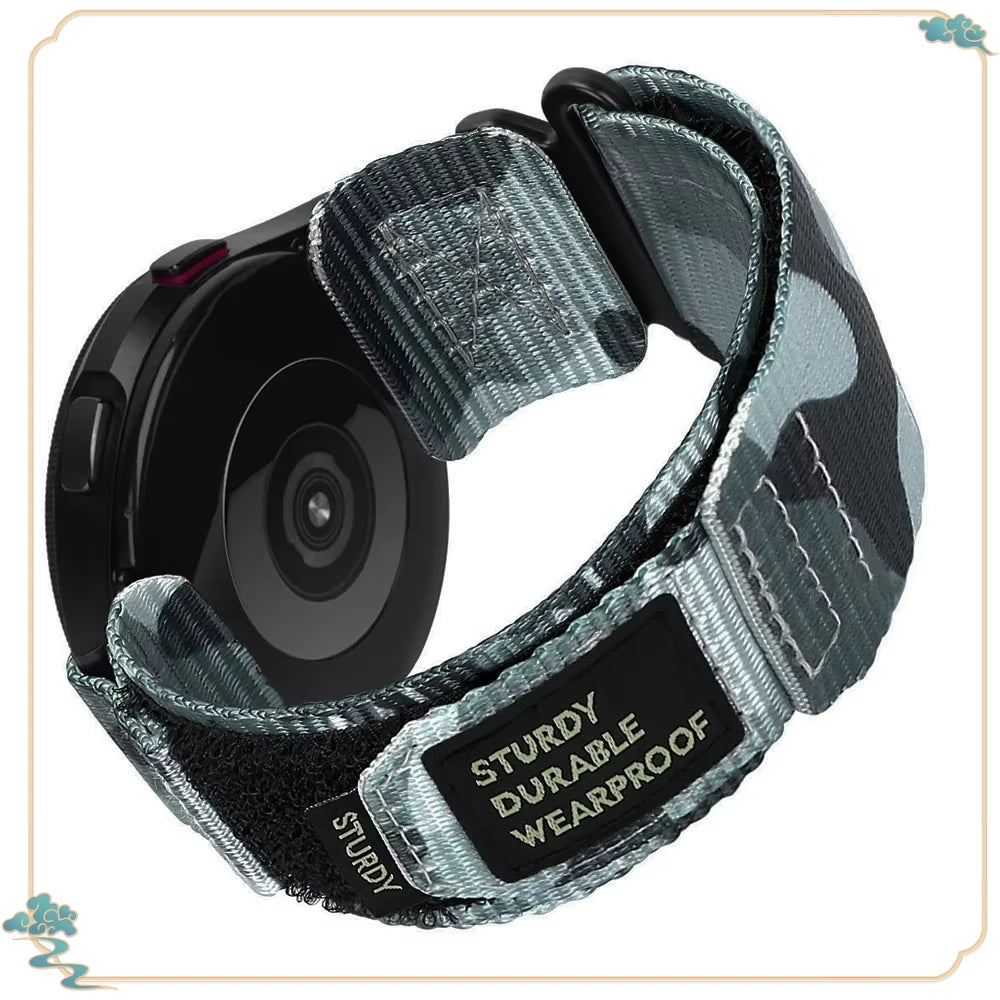 Samsung Watch Armband Nylon, Camouflage