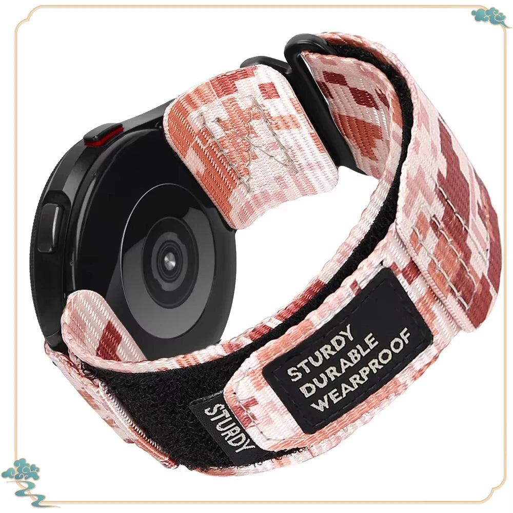 Samsung Watch Armband Nylon, Camouflage