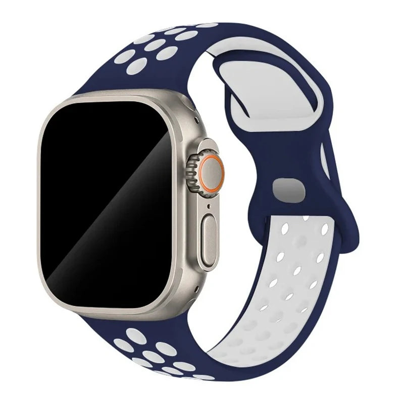 Apple Watch Armband Silikon, Sprenkel-Design