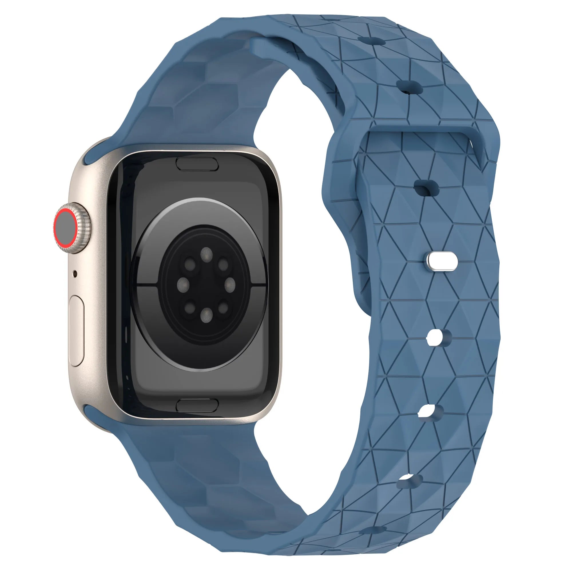 Apple Watch Armband Silikon, Fußball-Muster