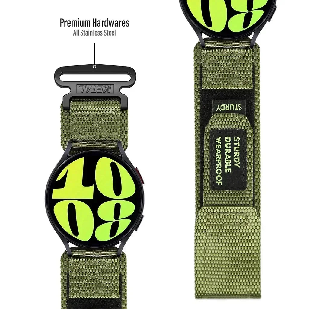 Samsung Watch Armband Nylon, Camouflage