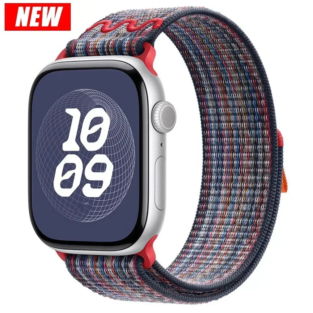 Apple Watch Armband Nylon, Sport Loop Gewebt