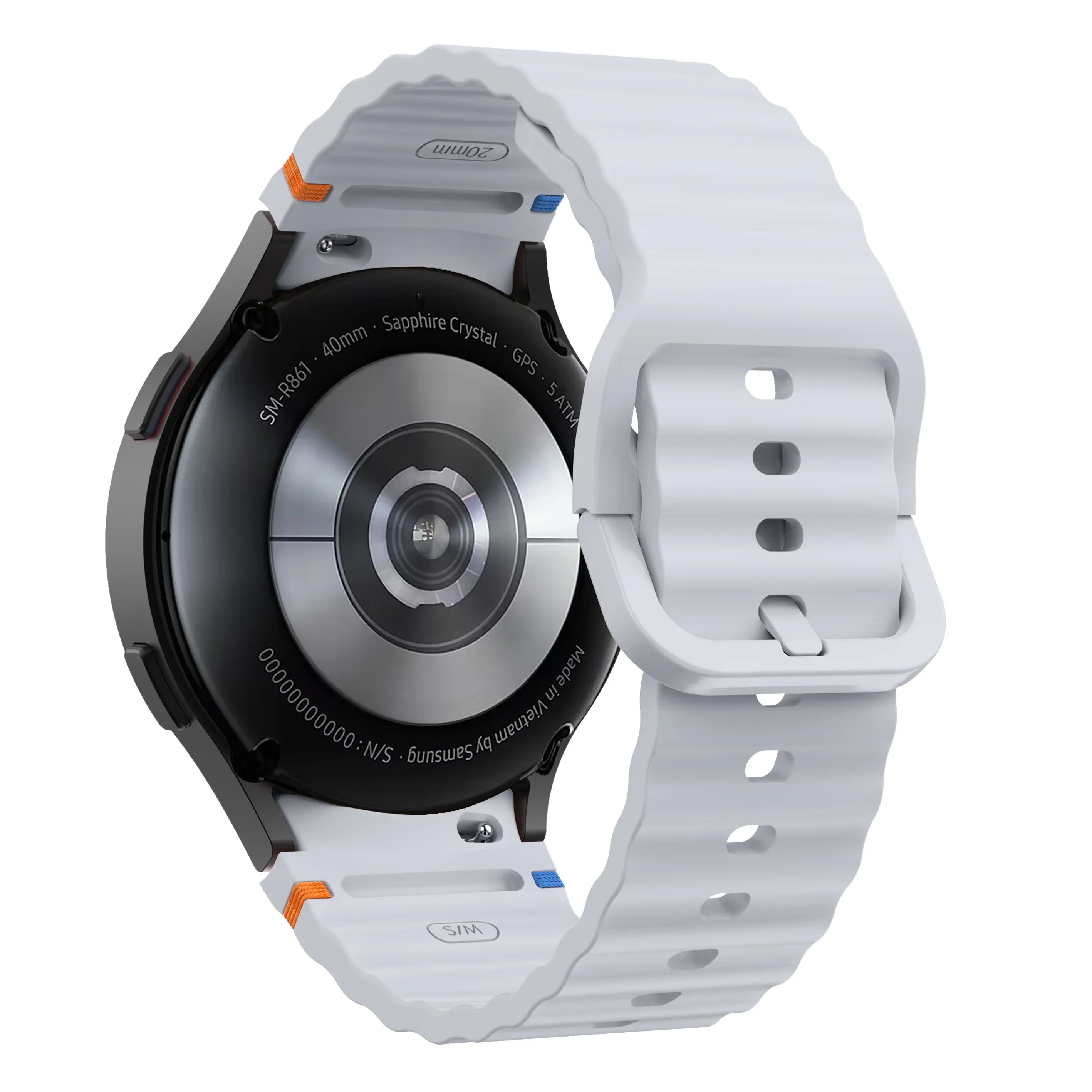 Samsung Watch Armband Silikon, Original Style