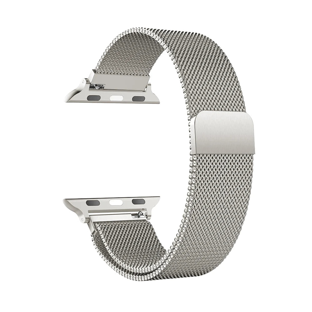 Apple Watch Armband Milanaise, Edelstahl Mesh