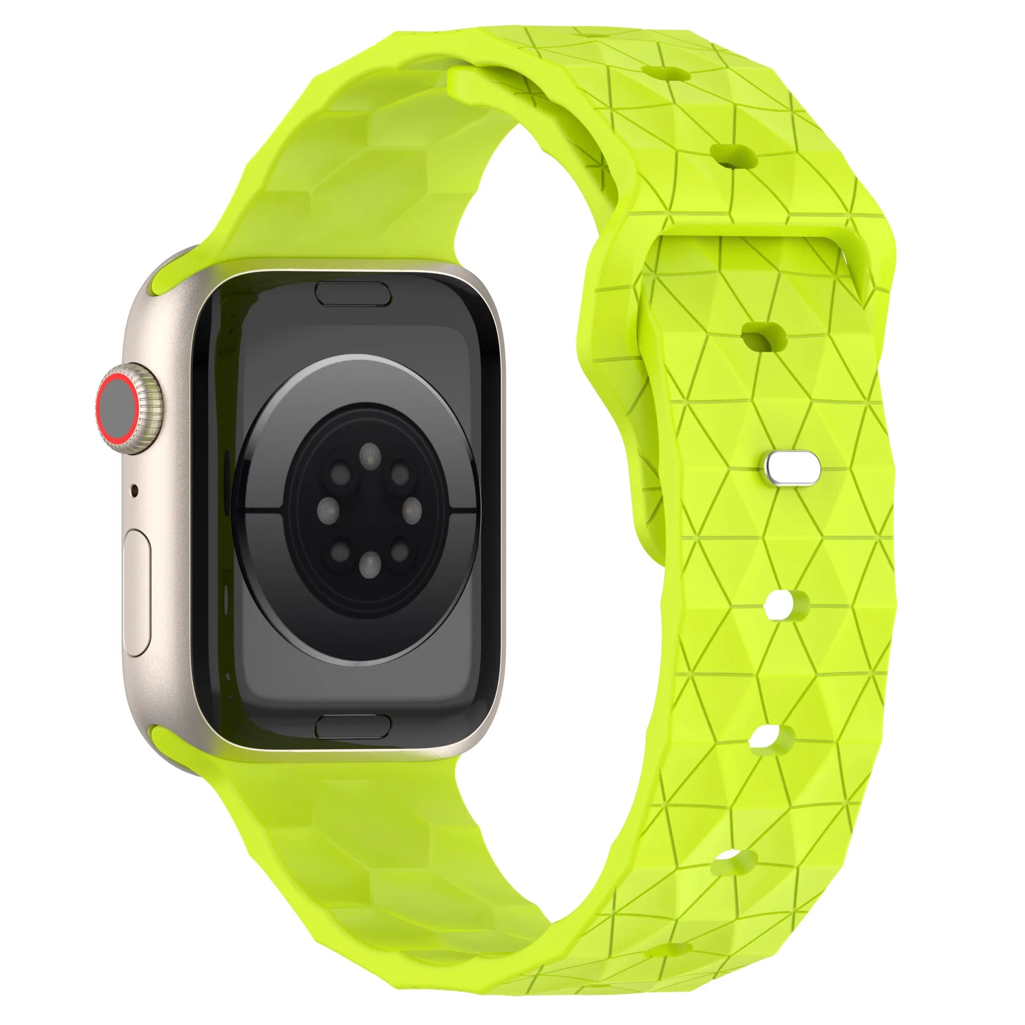 Apple Watch Armband Silikon, Fußball-Muster