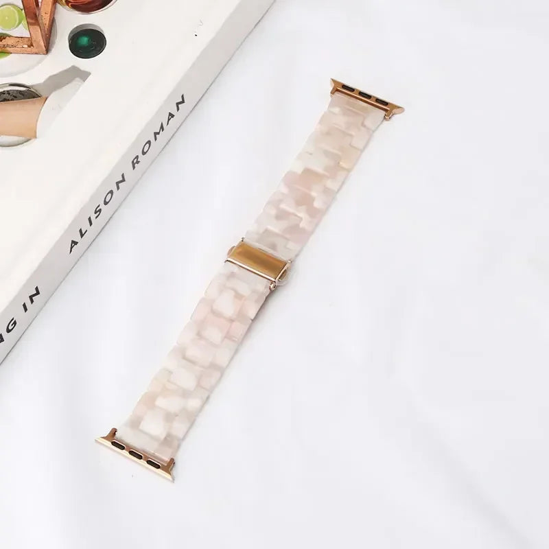 Apple Watch Armband Harz, Luxus Gliederkette