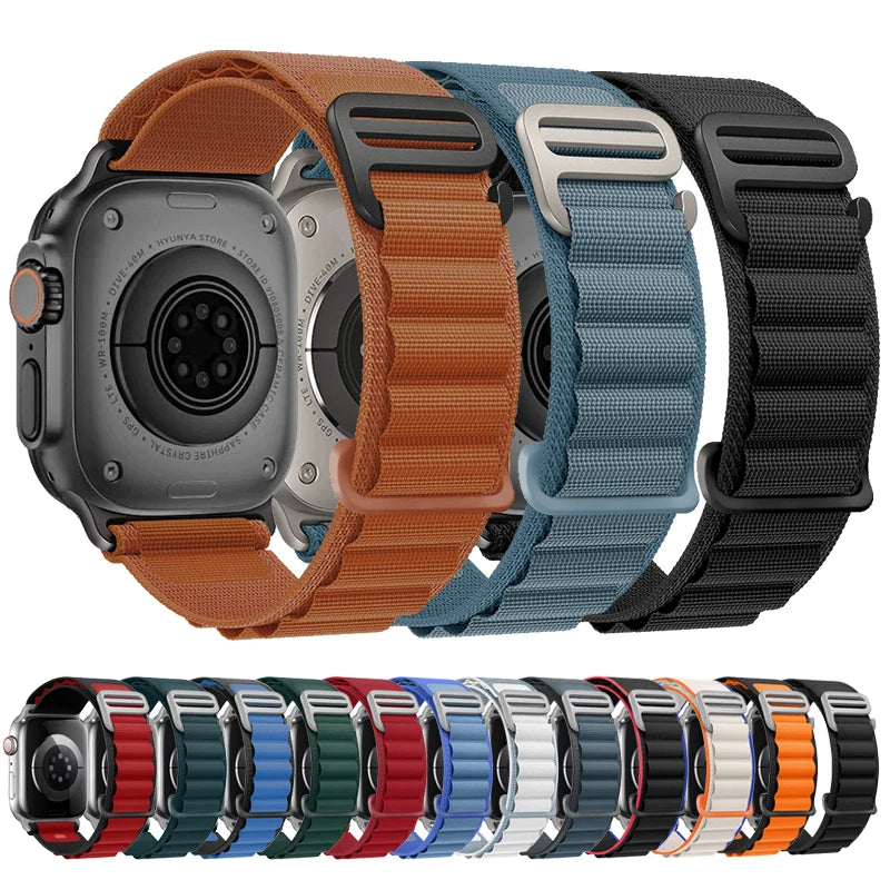 Apple Watch Armband Nylon, Alpine Loop