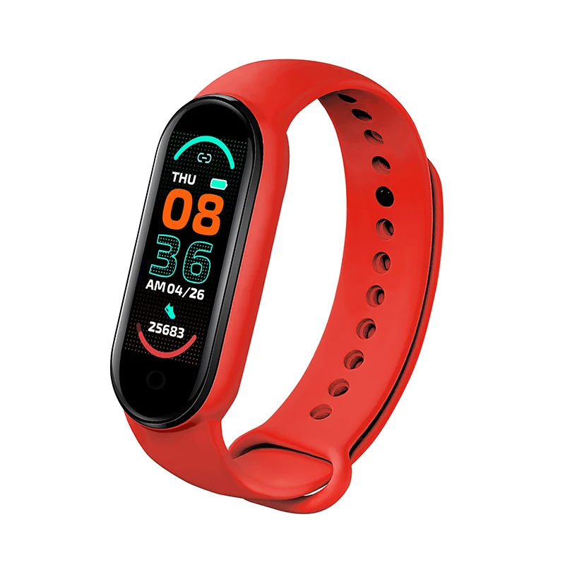 Fitness Smartwatch M6, Pulsmessung & Schlaftracking