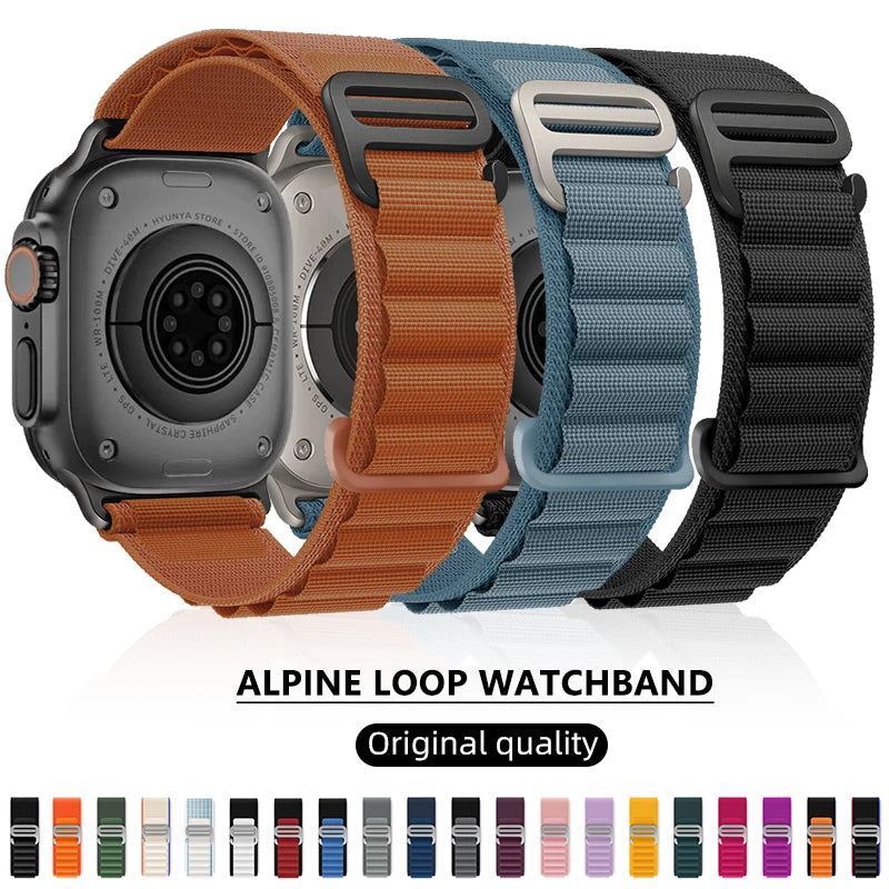 Apple Watch Armband Nylon, Alpine Loop