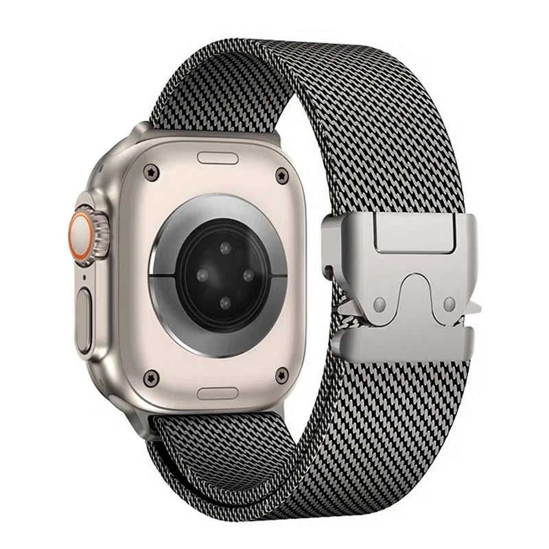 Apple Watch Armband Milanaise, Titan Edition
