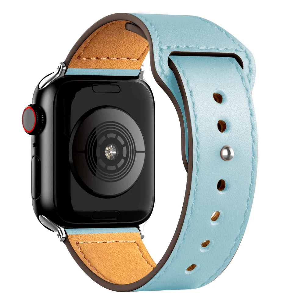 Apple Watch Armband Leder, Klassisch