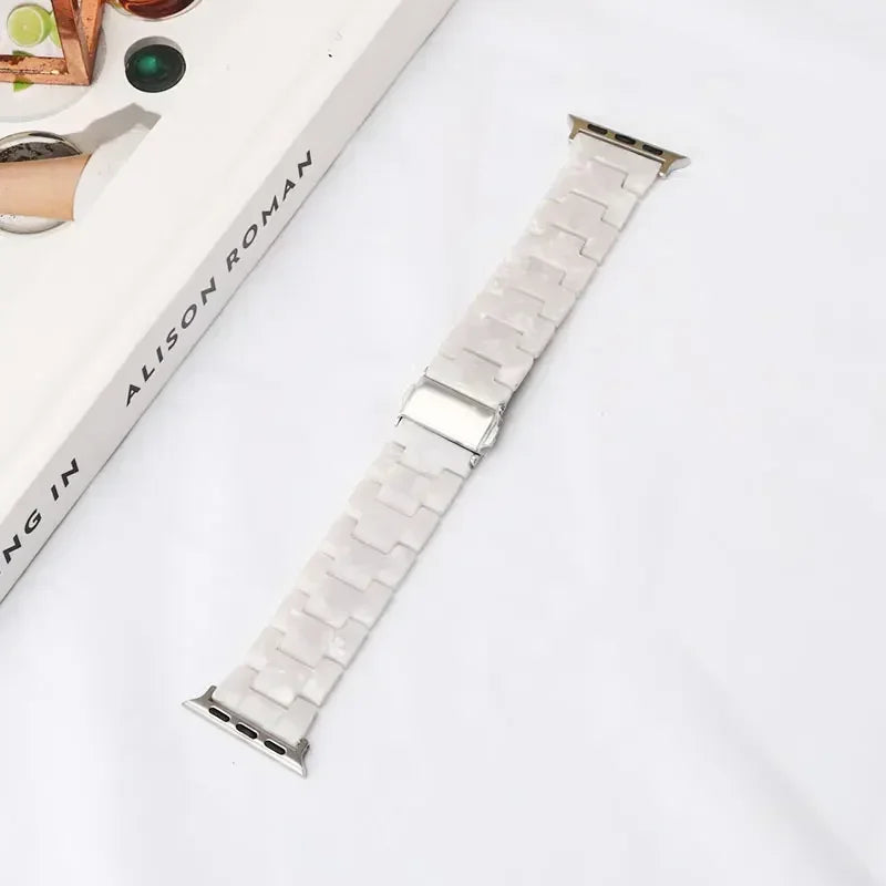 Apple Watch Armband Harz, Luxus Gliederkette