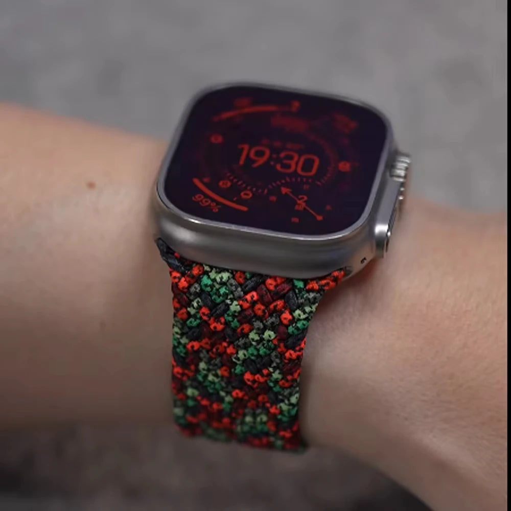 Apple Watch Armband Nylon, Geflochten Solo