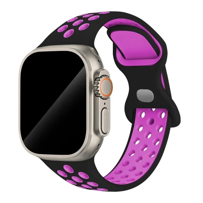 Apple Watch Armband Silikon, Sprenkel-Design