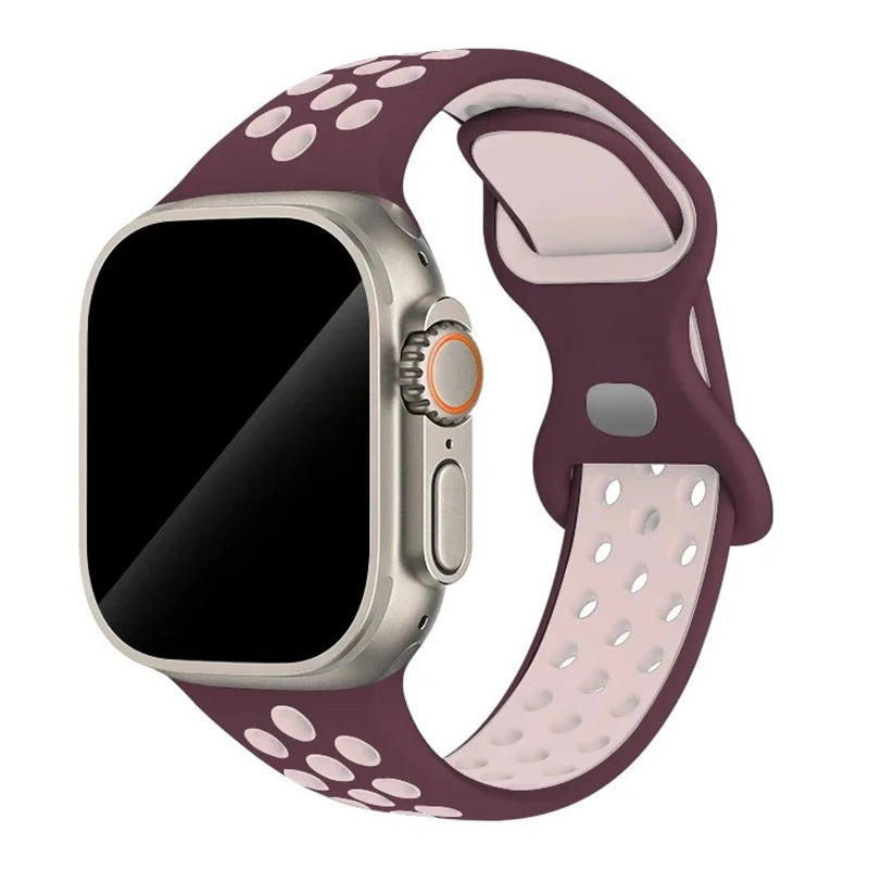 Apple Watch Armband Silikon, Sprenkel-Design