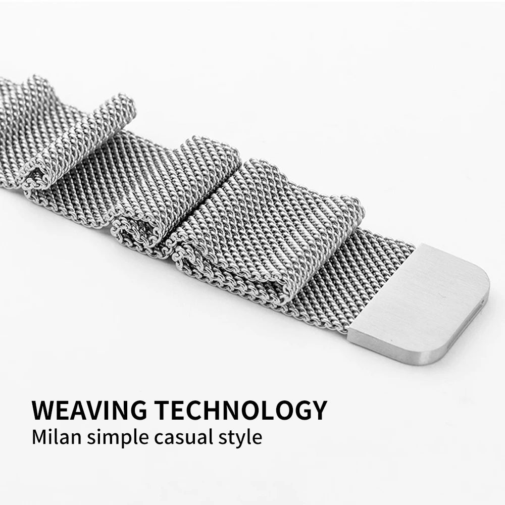 Apple Watch Armband Milanaise, Edelstahl Mesh