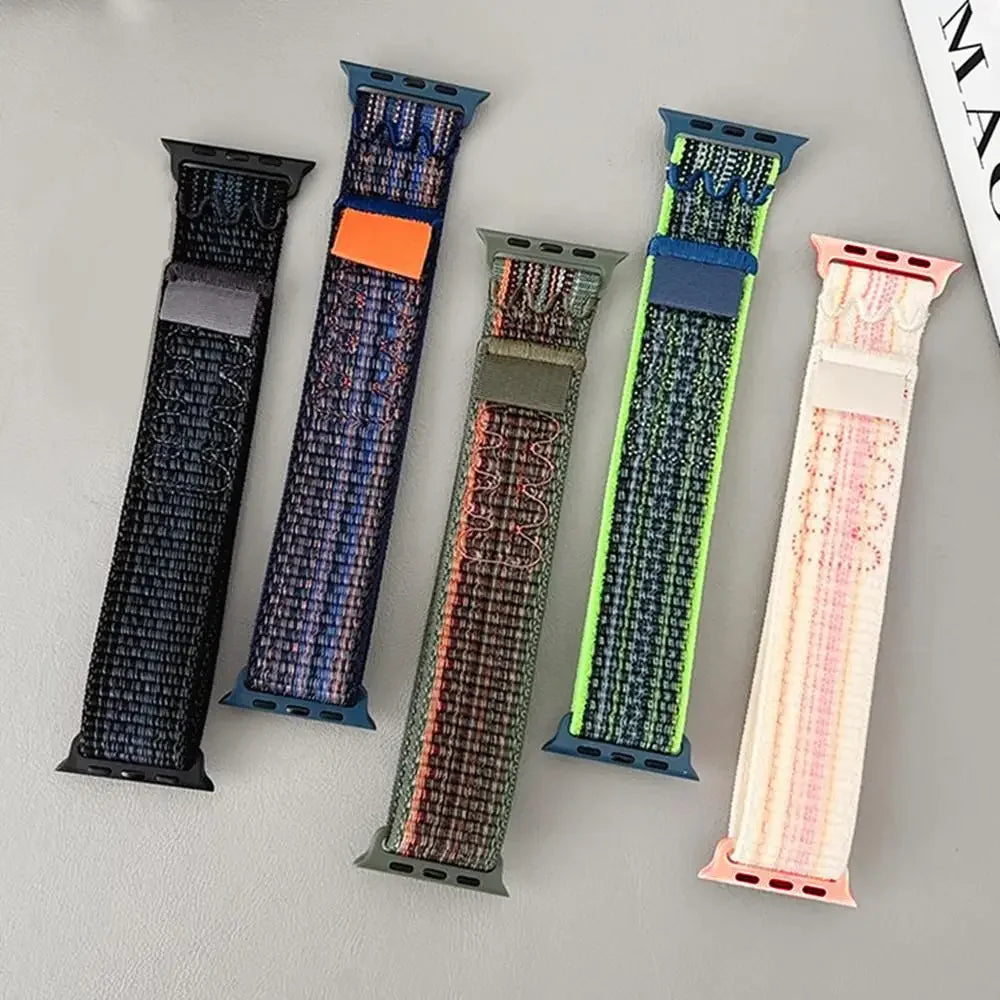 Apple Watch Armband Nylon, Sport Loop Gewebt
