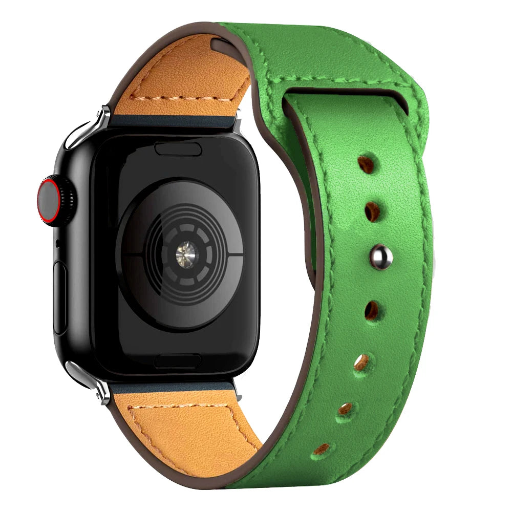 Apple Watch Armband Leder, Klassisch