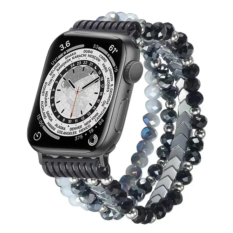 Apple Watch Armband Perlen, Damen Handmade