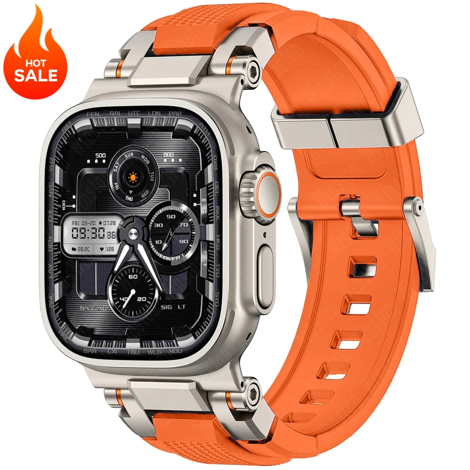 Apple Watch Armband TPU, Sport Herren