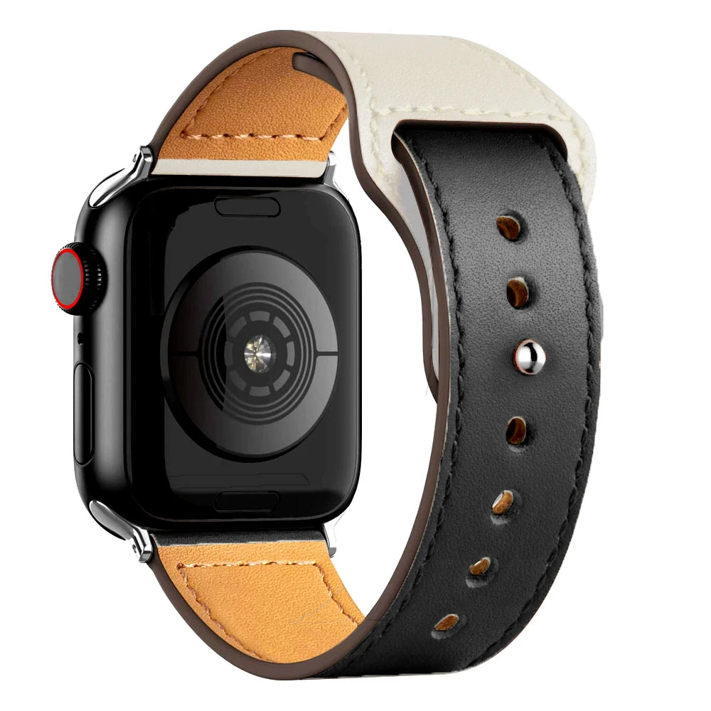 Apple Watch Armband Leder, Klassisch