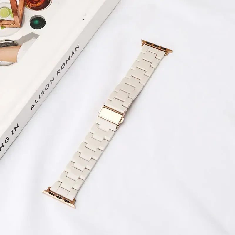 Apple Watch Armband Harz, Luxus Gliederkette