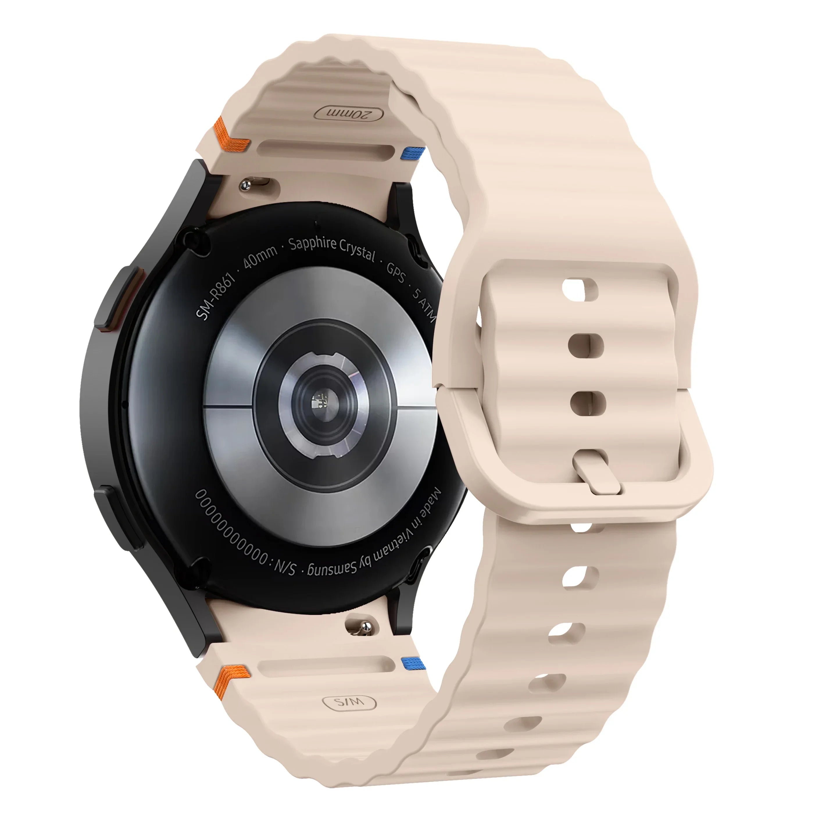Samsung Watch Armband Silikon, Original Style