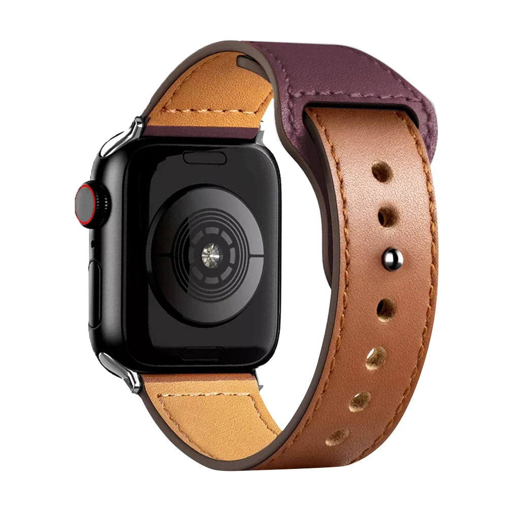 Apple Watch Armband Leder, Klassisch