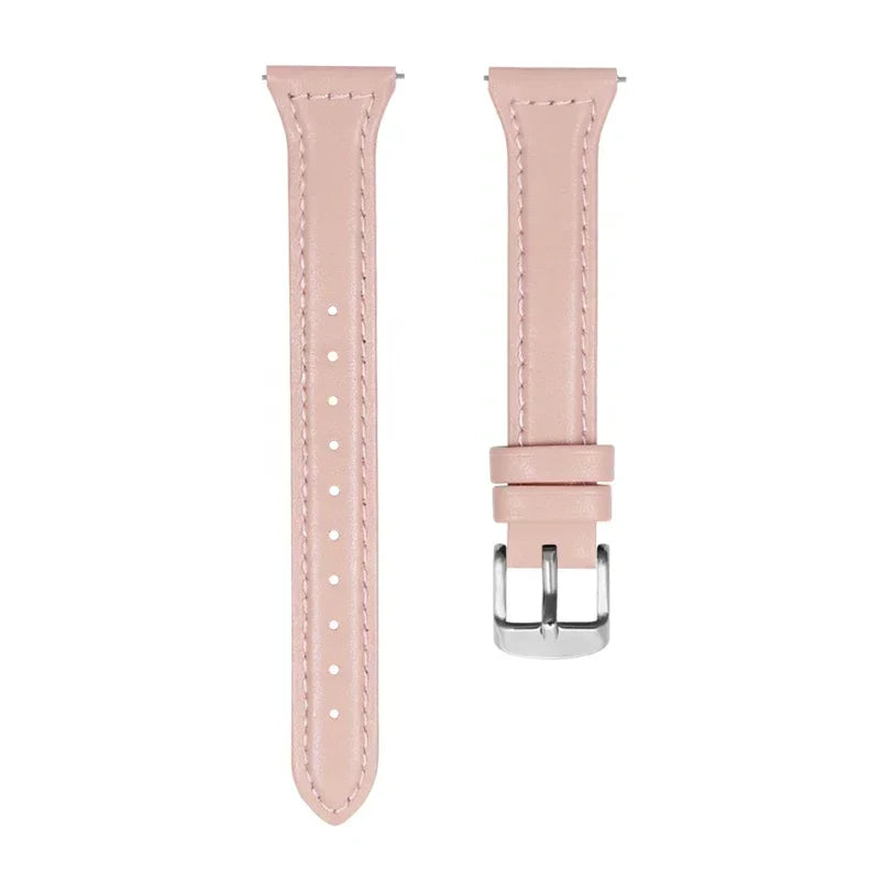 Samsung Watch Armband Leder, Slim Klassisch