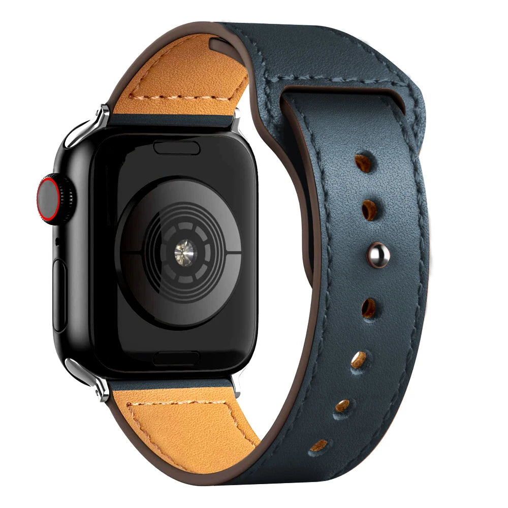 Apple Watch Armband Leder, Klassisch