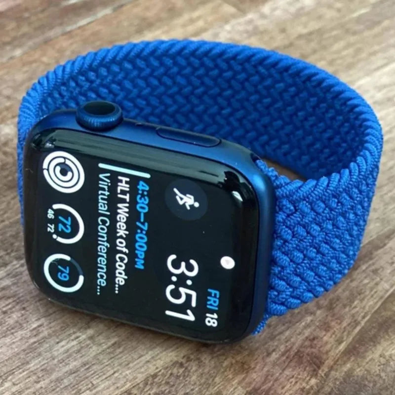 Apple Watch Armband Nylon, Geflochten Solo