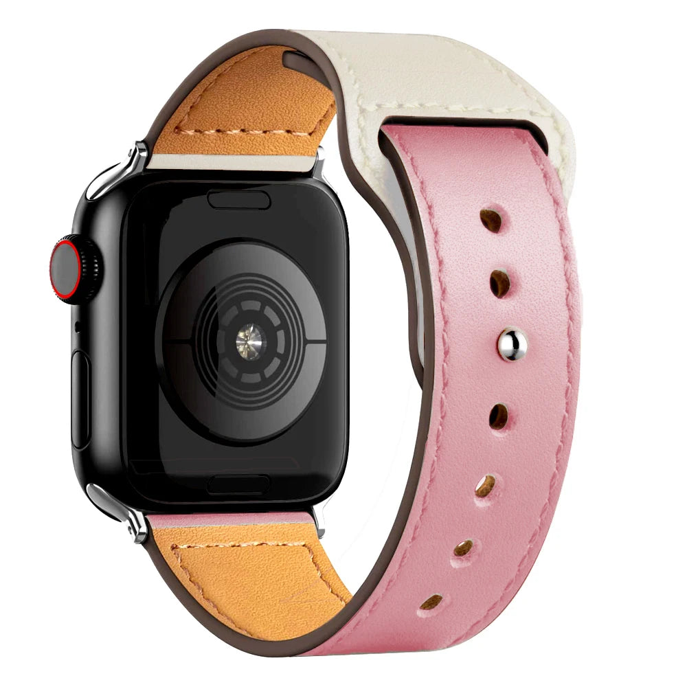 Apple Watch Armband Leder, Klassisch