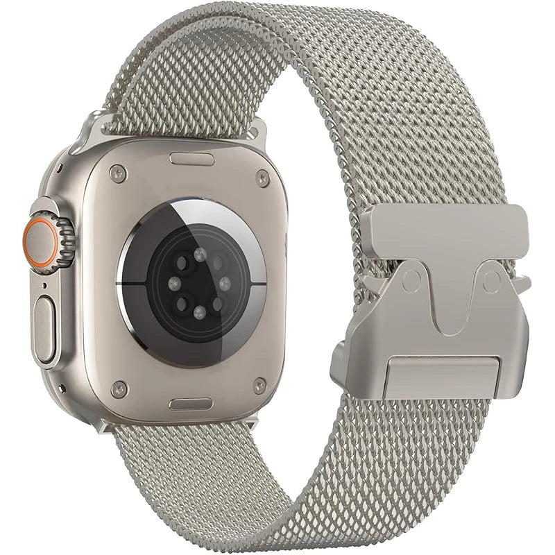 Apple Watch Armband Milanaise, Titan Edition