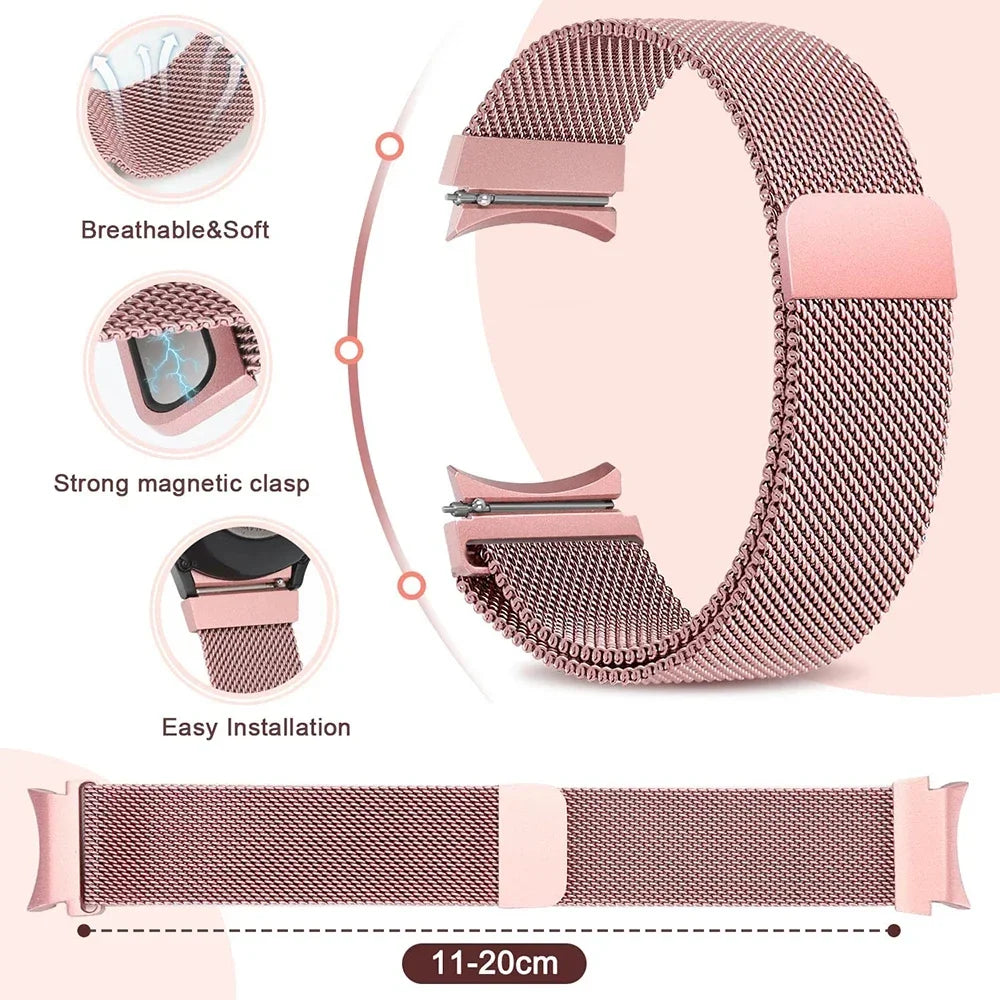 Samsung Watch Armband Milanaise, Magnetisch
